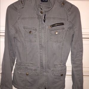 Olive light weight jacket