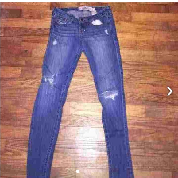 Hollister skinny jeans!