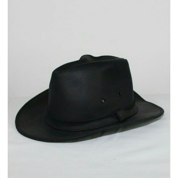 MINNETONKA LEATHER COWBOY HAT