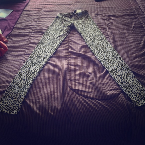 Leopard tights - Picture 1 of 4