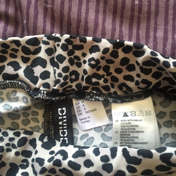 Leopard tights - Picture 3 of 4