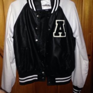 Stylish letterman jacket "A"