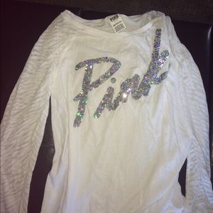 Pink long sleeve shirt