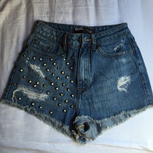 BDG Urban outfitters studded shorts