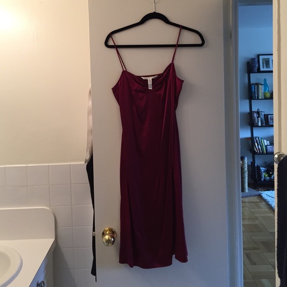 Diane vonFurstenberg satin dress