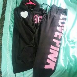 Vs Pink Sweatsuit