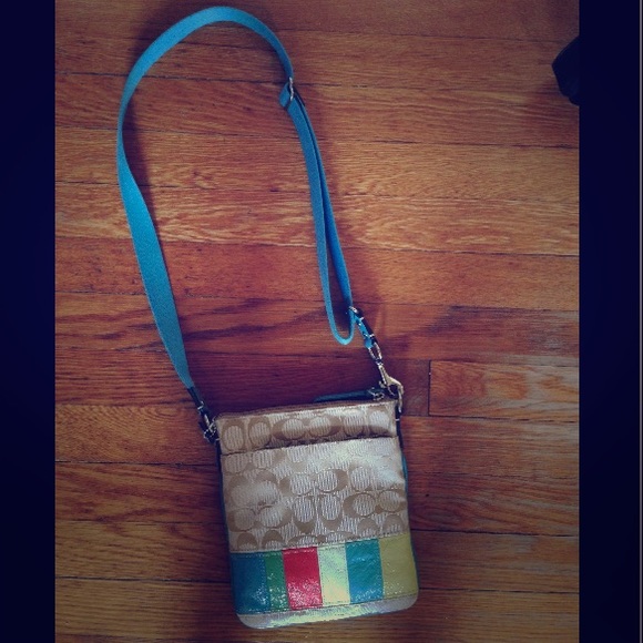 Coach cross body bag