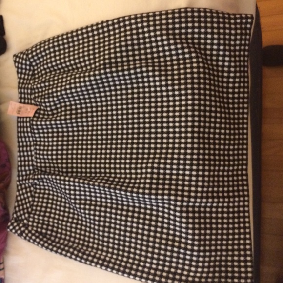 Black and White skirt