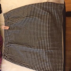 Black and White skirt