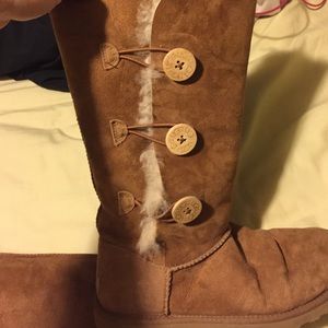 Ugg boots. All real.