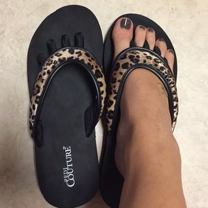 Pedicure flip flop shoes