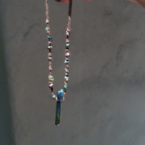 Rainbow gemstone bracelet - Picture 2 of 2