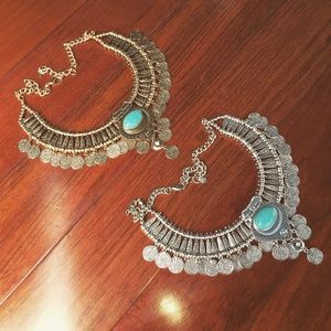 Statement tribal necklace