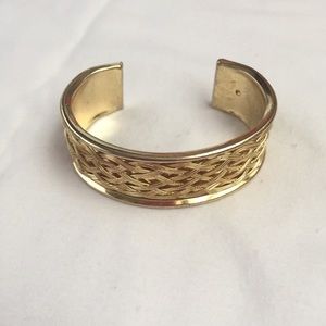 Gold Cuff Bracelet