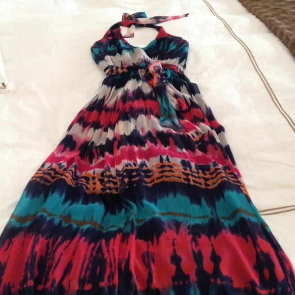 Calypso St. Barth Gustavia halter maxi dress 4