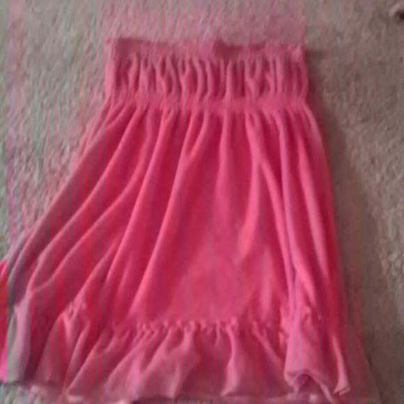 Knee length glittery dress