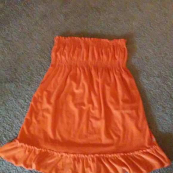 Knee length glittery dress