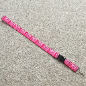 PINK Victoria's Secret Lanyard!