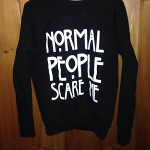 American horror story themes sweater
