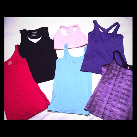 Bundle of barre yoga Pilates tops - some new!