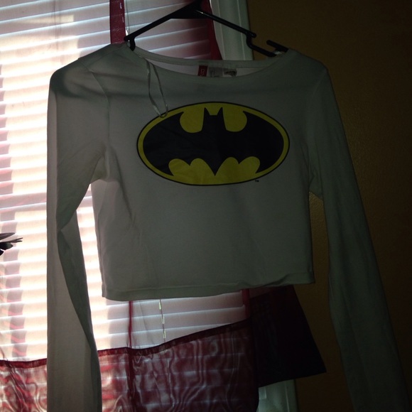 Batman crop top from H&M.