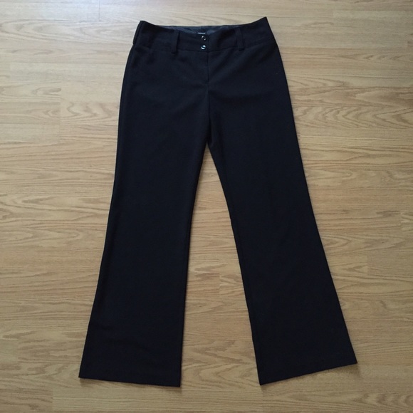 Black Work Pants