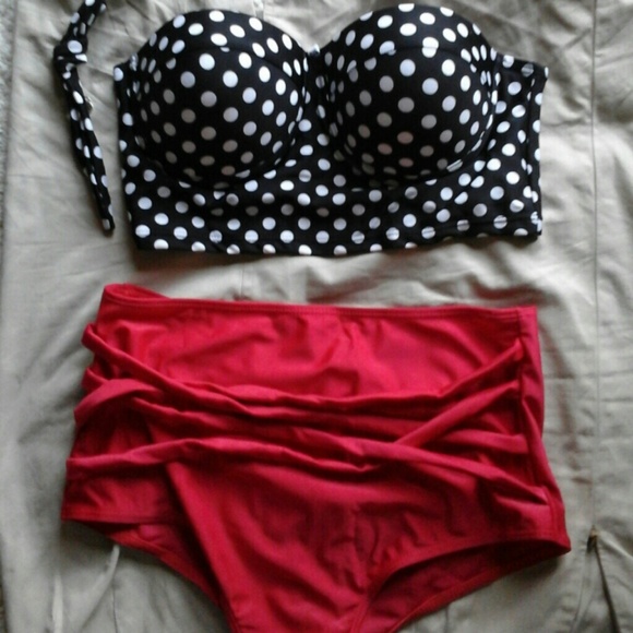 Other - Tankini retro bathing suit