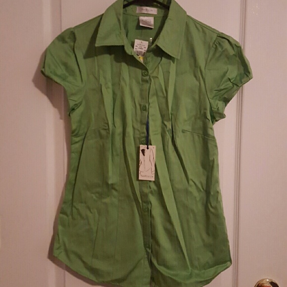 Van Heusen Small Green Blouse