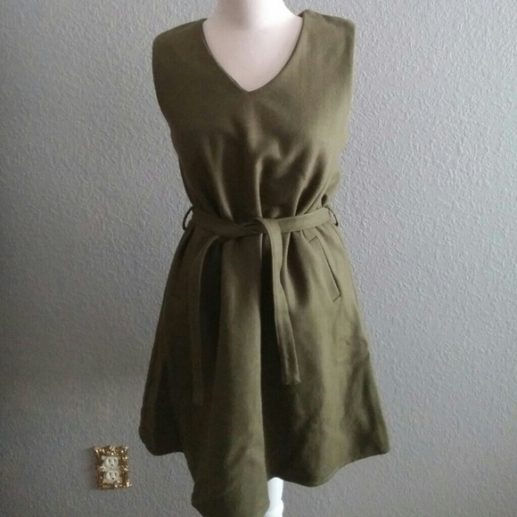 Chicwish Olive Green dress