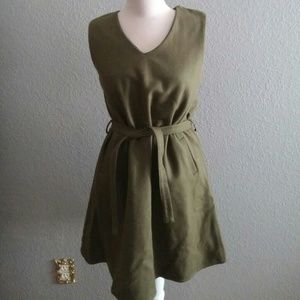 Chicwish Olive Green dress