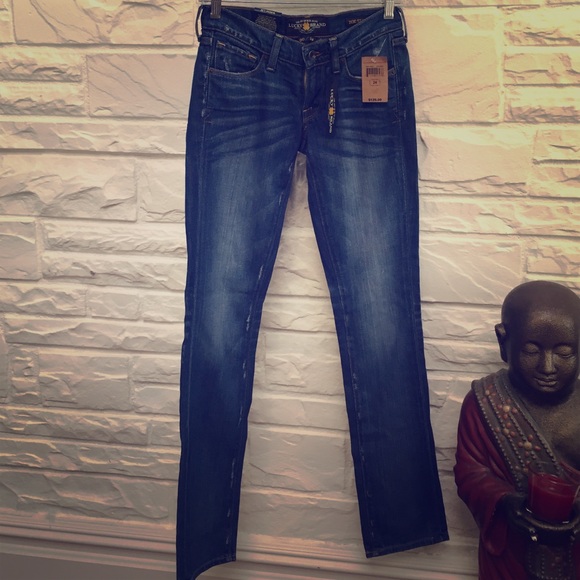Lucky Brand "Zoe Straight" Jeans