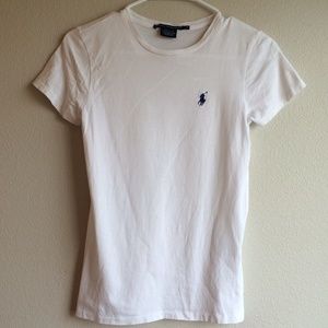 Ralph Lauren sport white shirt