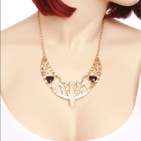 Gold Statement Necklace