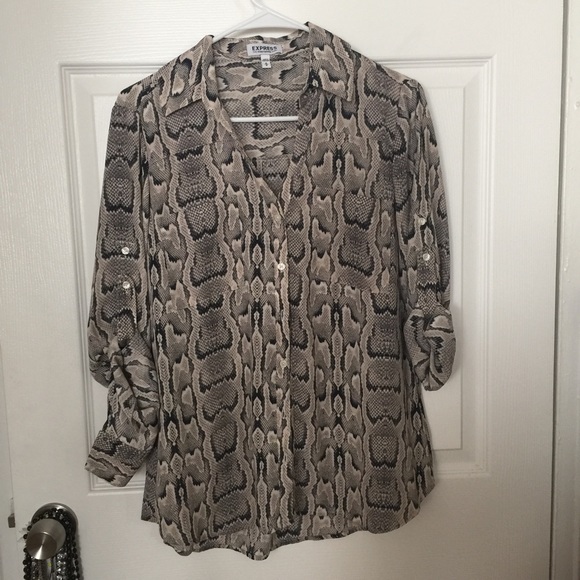 Brand new Express Portofino blouse