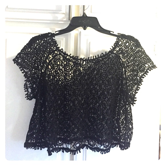 🦄Crochet see through Top
