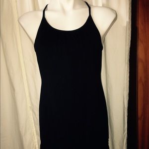 Lululemon no limits tank black 6 excellent bra