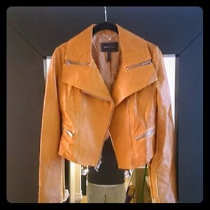BCBG leather jacket