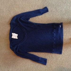 Half sleeve blue shirt