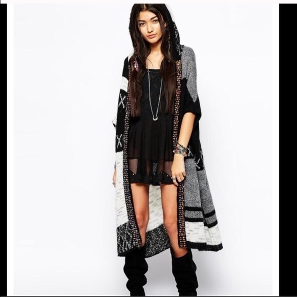 Free People Sweaters - Free People Patchwork Poncho 💗💗🎀