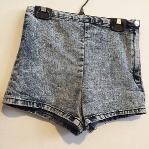 Forever 21 High Waist Denim Shorts