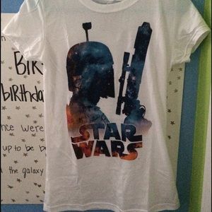 Size small star wars boba fett hot topic shirt