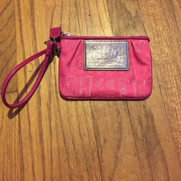 Coach poppy wristlet - Picture 1 of 4
