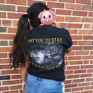 ❌SOLD❌Man Overboard lyric tee