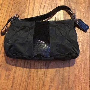 Black coach bag