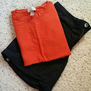 Bright orange Forever 21 sweater