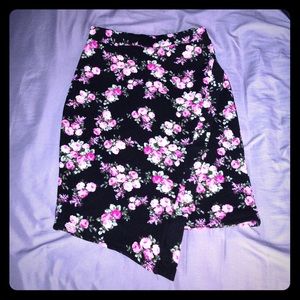 Flowery skirt