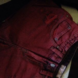 Free people burnt orange high waisted shorts