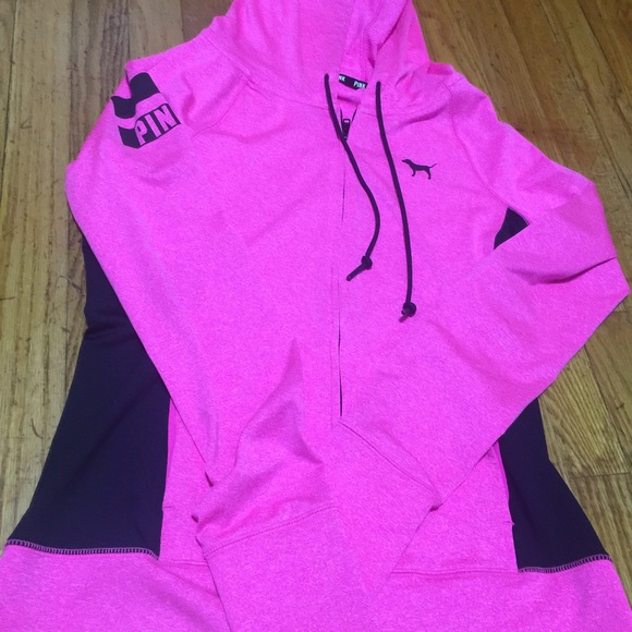 Pink and black ultimate hoodie size large