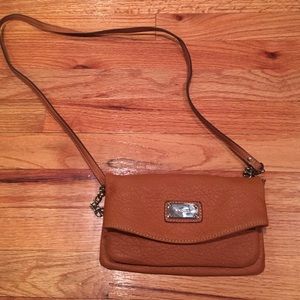 Light brown Nine West cross body bag