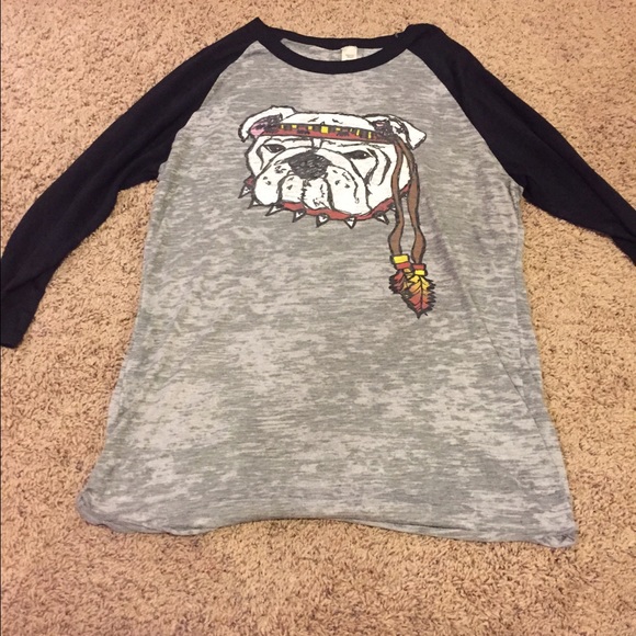 Boho bulldog tee